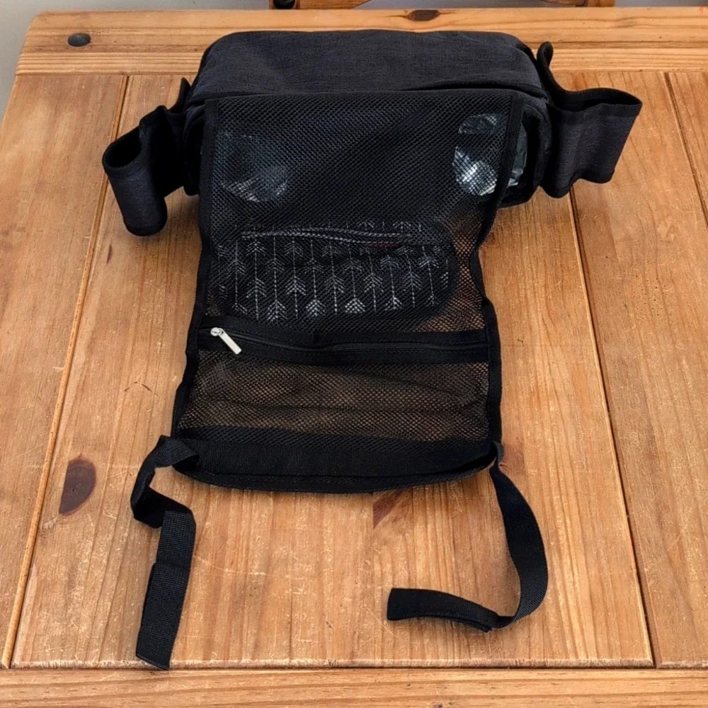 Leke Baby Black Arrow Print Stroller Organizer